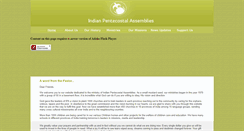 Desktop Screenshot of indianpentecostalassemblies.com